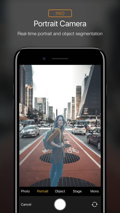 Phocus: Portrait Mode Camera Captura de pantalla de la aplicación #2