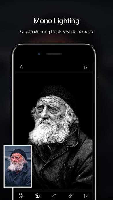 Phocus: Portrait Mode Camera Captura de pantalla de la aplicación #3