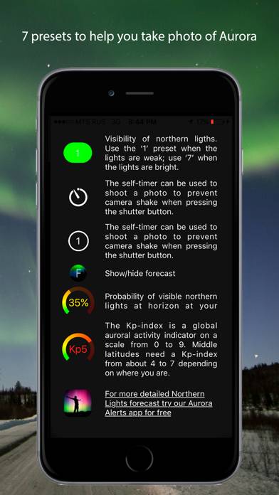 Northern Lights Photo Capture Schermata dell'app #3