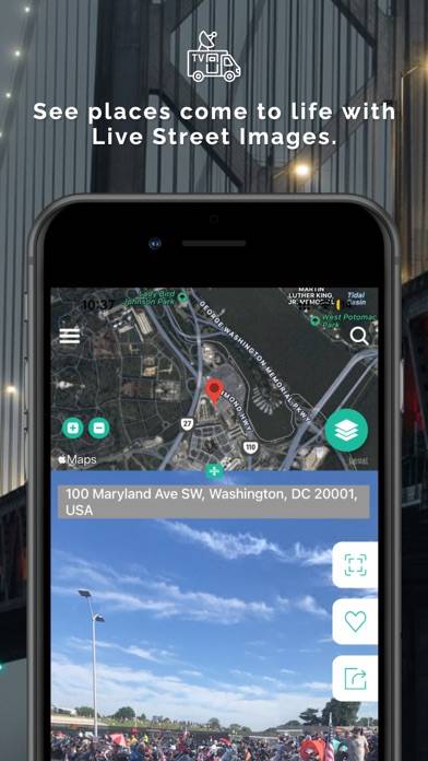 MAPAS:Earth Live Street Maps App skärmdump #4
