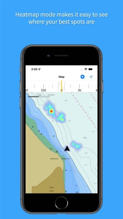 Crab and Shrimp Pot Tracker Capture d'écran de l'application #4