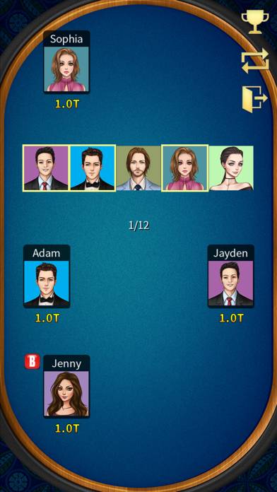 Chinese Poker (Deluxe) game screenshot