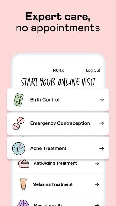 Nurx: Birth Control Delivered App screenshot #4