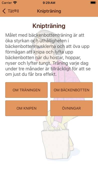 Tät ll App skärmdump