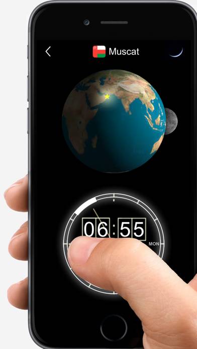 World Clock - Time Zone Wheel captura de pantalla