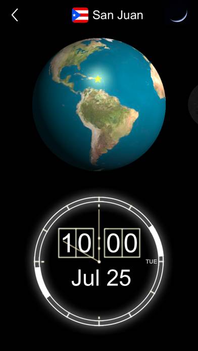 World Clock Schermata dell'app #2