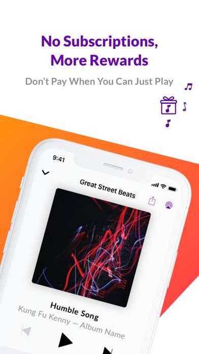 Current Rewards: Offline Music Capture d'écran de l'application #1