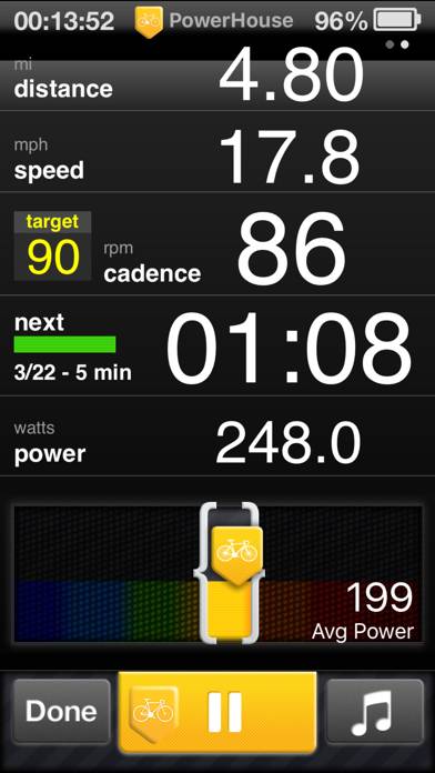PowerHouse Bike Captura de pantalla de la aplicación #2