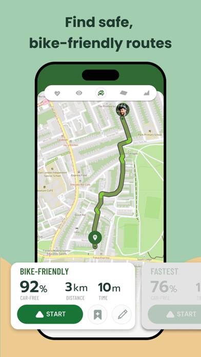 Cyclers: GPS Bike Maps Capture d'écran de l'application #3