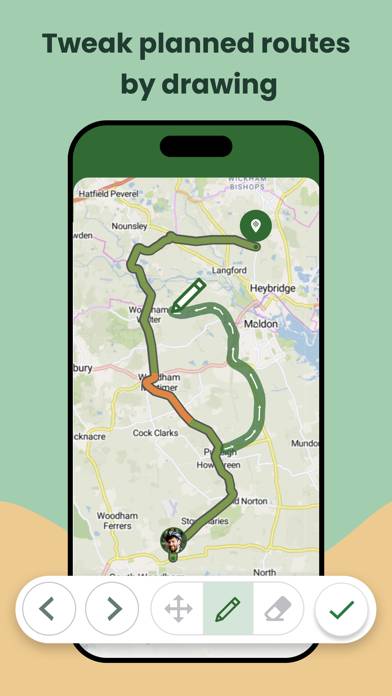 Cyclers: GPS Bike Maps Capture d'écran de l'application #4