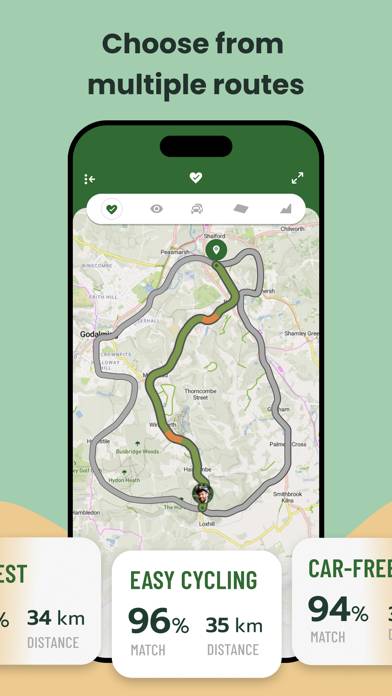 Cyclers: GPS Bike Maps Capture d'écran de l'application #6