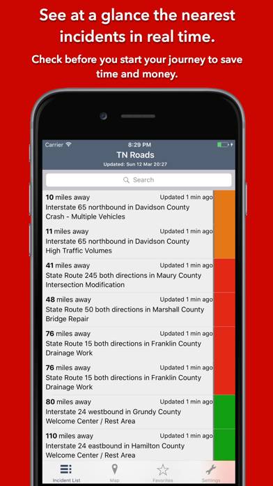 Tennessee State Roads App screenshot #3