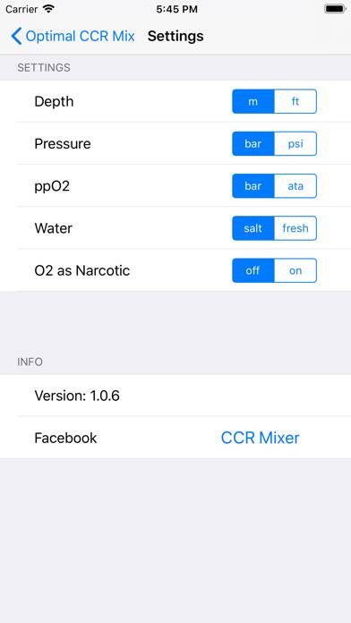 CCR Mixer App-Screenshot #3