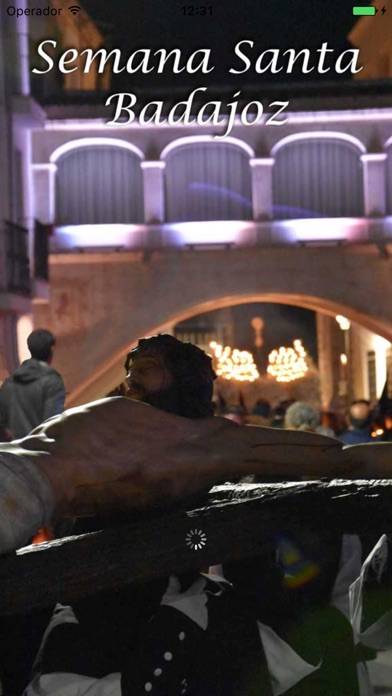 Semana Santa Badajoz Captura de pantalla de la aplicación
