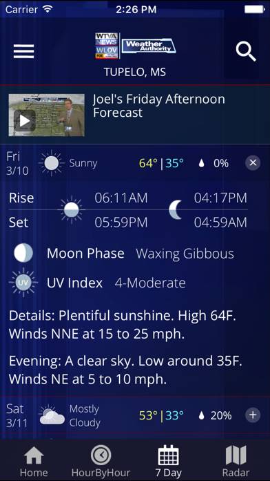 WTVA Weather App screenshot #3