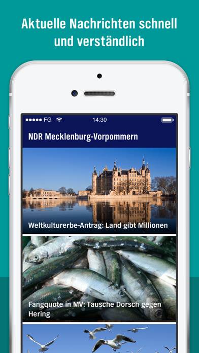 NDR Mecklenburg-Vorpommern App-Screenshot #1