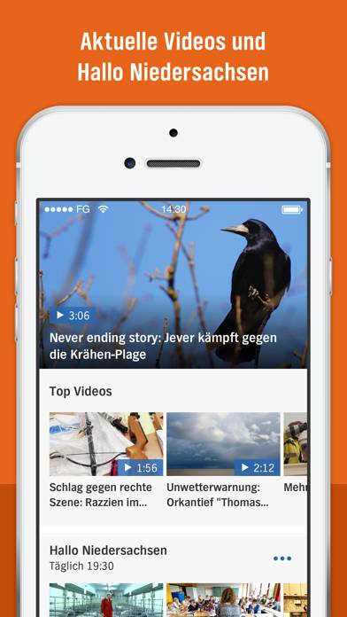 NDR Niedersachsen App-Screenshot #2