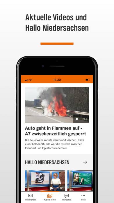 NDR Niedersachsen App-Screenshot #5