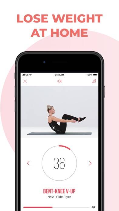 Home Fitness for Weight Loss App screenshot #1