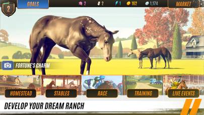 Rival Stars Horse Racing Captura de pantalla de la aplicación #1