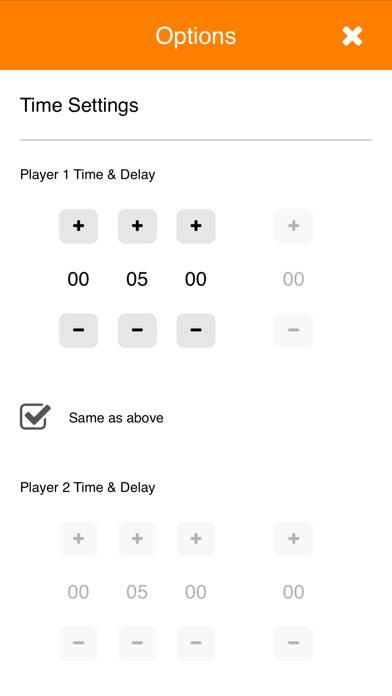 Chess Clock Timer (Full) App screenshot #3