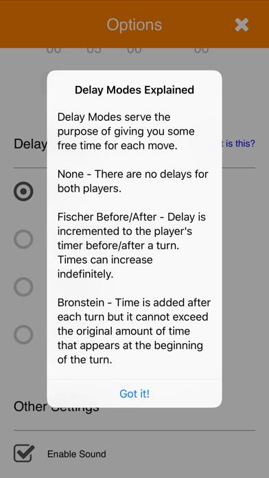Chess Clock Timer (Full) Schermata dell'app #4
