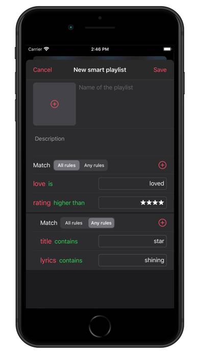 StarTone Schermata dell'app
