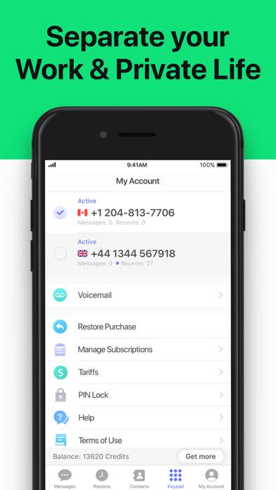 Second Phone Number App-Screenshot #4