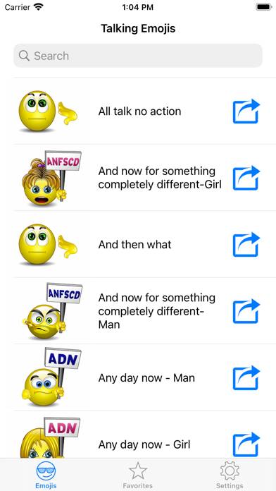 Talking Emoji Pro for Texting Capture d'écran de l'application #2