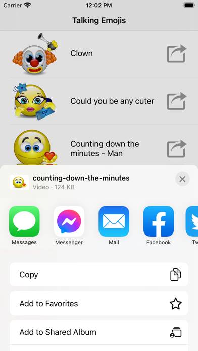 Talking Emoji Pro for Texting Capture d'écran de l'application #3
