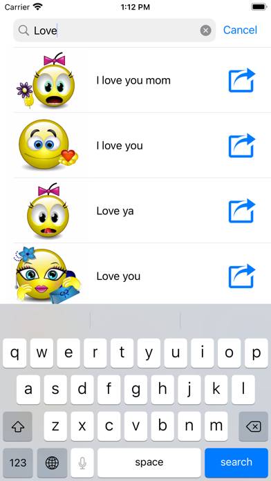 Talking Emoji Pro for Texting Capture d'écran de l'application #5