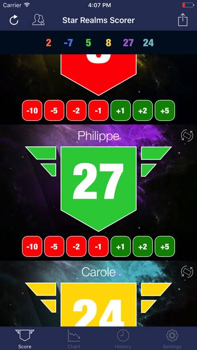 Star Realms Scorer Capture d'écran de l'application #3