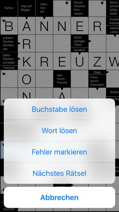 Kreuzworträtsel Pur . App-Screenshot #4