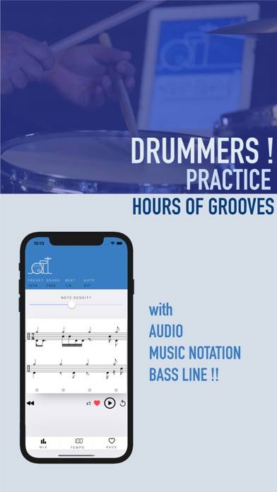 PttrN for drummers Capture d'écran de l'application #1