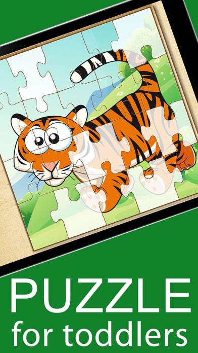 Animales puzzles Juegos para niños, niñas pequeños skärmdump