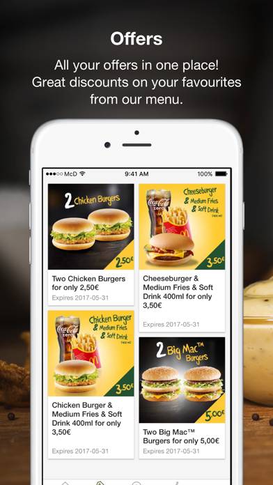 McDonald’s Captura de pantalla de la aplicación #3