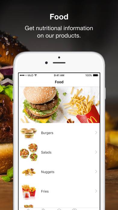 McDonald’s Schermata dell'app #6