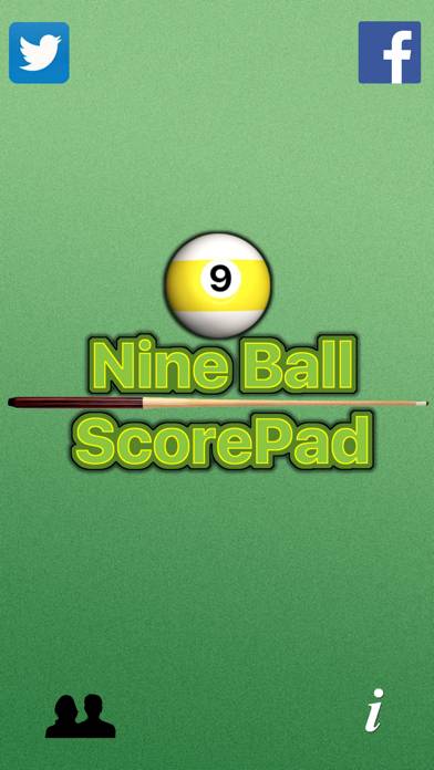 Nine Ball ScorePad App screenshot #1