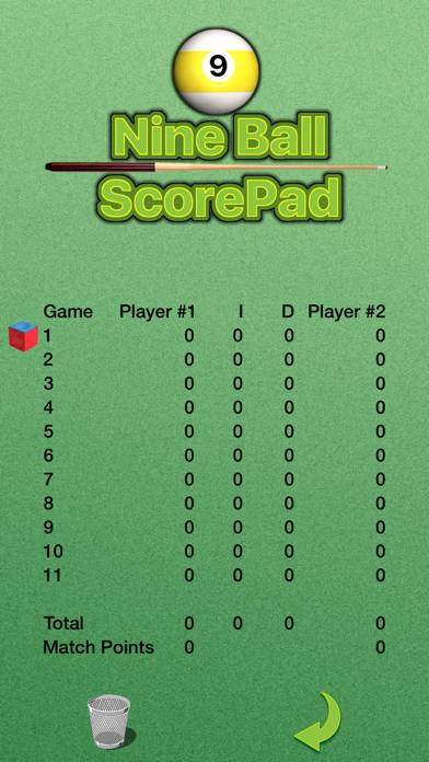 Nine Ball ScorePad App screenshot #5