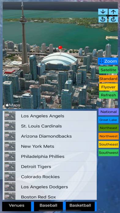 Sport Stadiums Pro App screenshot #3
