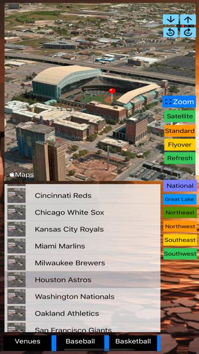 Sport Stadiums Pro App screenshot #5