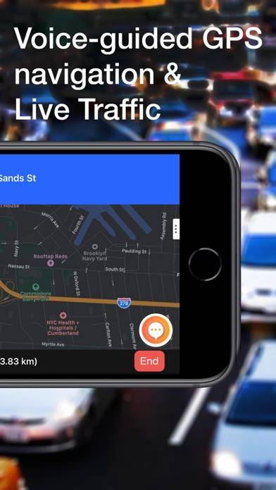 Traffie Navigation & Traffic App screenshot #2
