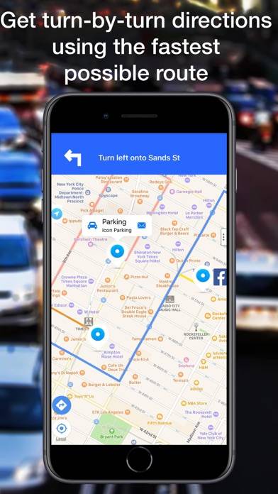 Traffie Navigation & Traffic App screenshot