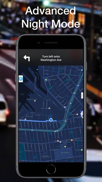 Traffie Navigation & Traffic App screenshot