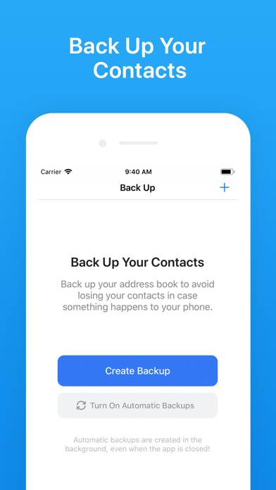 Contacts Backup + Transfer