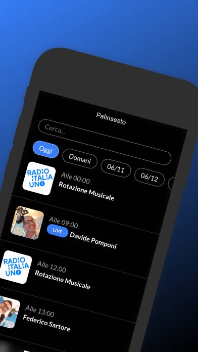 Radio Italia Uno App screenshot #1