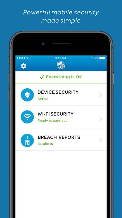 AT&T Mobile Security App screenshot #1