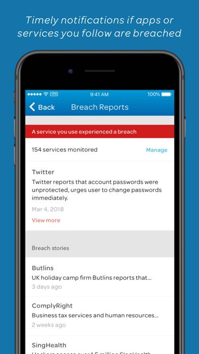 AT&T Mobile Security App screenshot #2