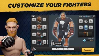 MMA Manager: Fight Hard Captura de pantalla de la aplicación #2