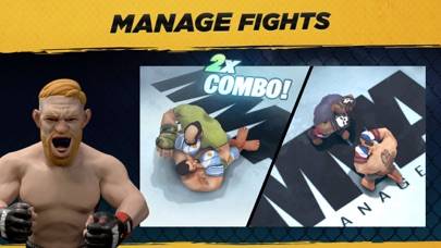 MMA Manager: Fight Hard Captura de pantalla de la aplicación #3